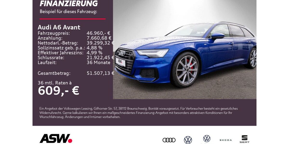 Audi A6 33.900 km 42.990 &euro; Weinsberg 74189