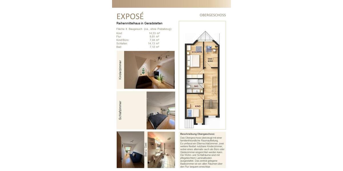Reihenhaus Remshalden - 6 Zimmer, 160 m&sup2;, 629.000&euro; | Angebot:26883506