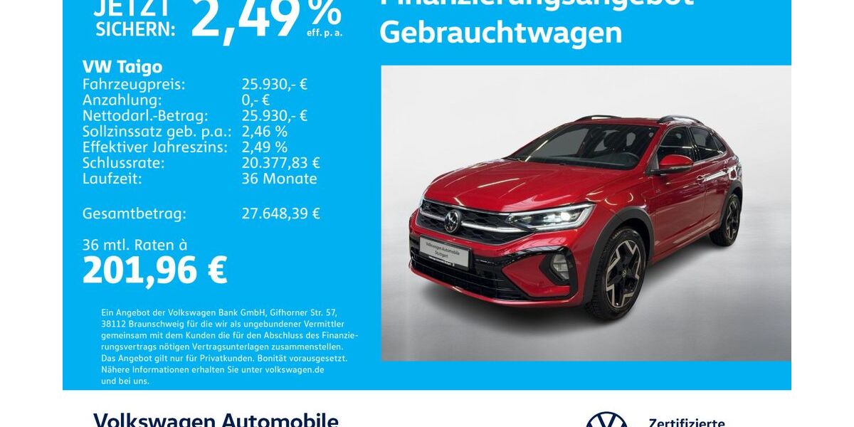 VW Taigo 15.918 km 25.930 &euro; Stuttgart-Feuerbach 70469