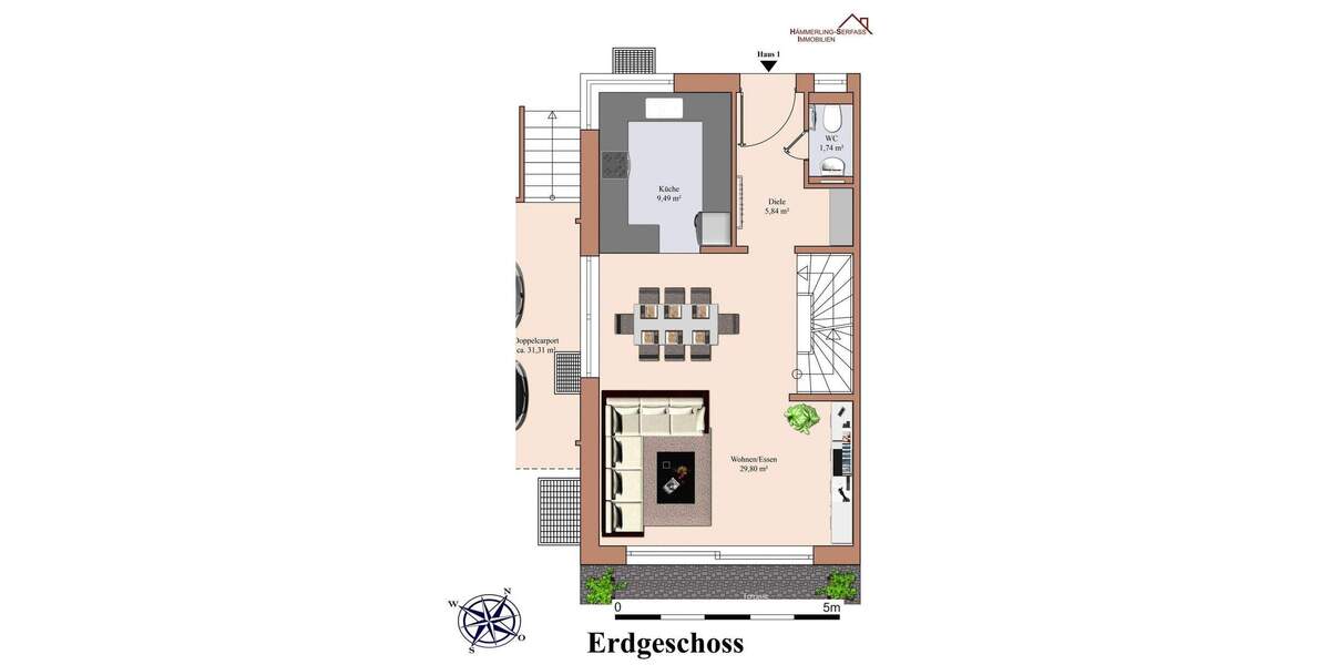 Einfamilienhaus Unterensingen - 6 Zimmer, 156 m&sup2;, 792.955&euro; | Angebot:25745876