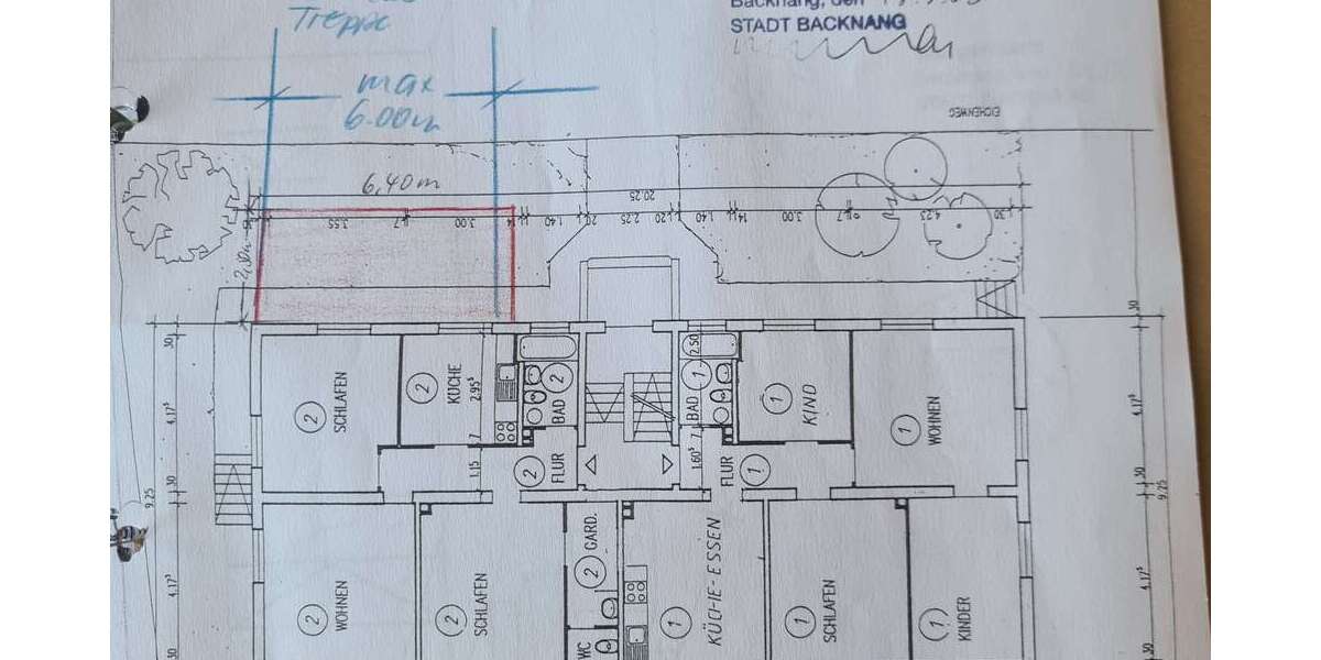 Etagenwohnung Backnang - 3 Zimmer, 72 m&sup2;, 229.000&euro; | Angebot:23902998