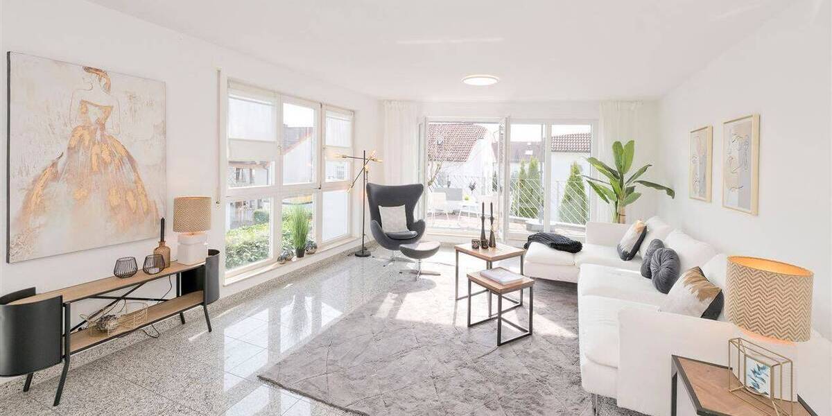 Etagenwohnung Böblingen Dagersheim - 2 Zimmer, 62 m&sup2;, 275.000&euro; | Angebot:26044057