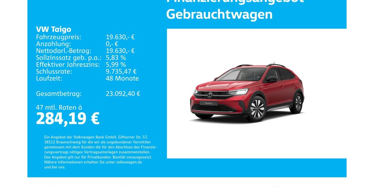 VW Taigo 11.050 km 19.430 &euro; Stuttgart-Feuerbach 70469