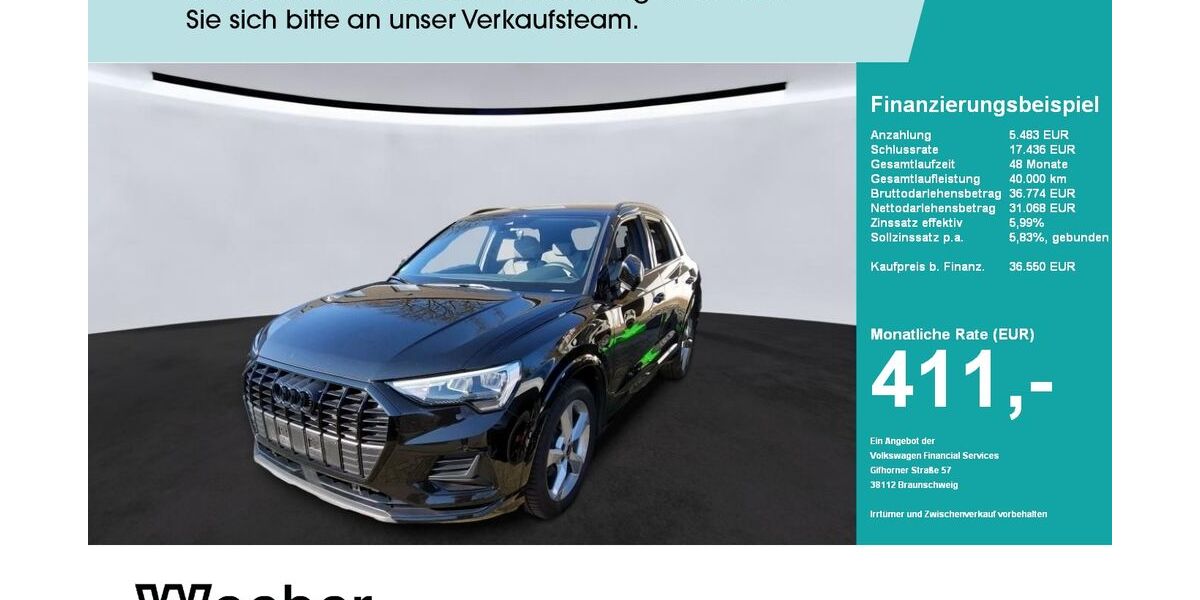 Audi Q3 28.955 km 36.550 &euro; Leonberg 71229