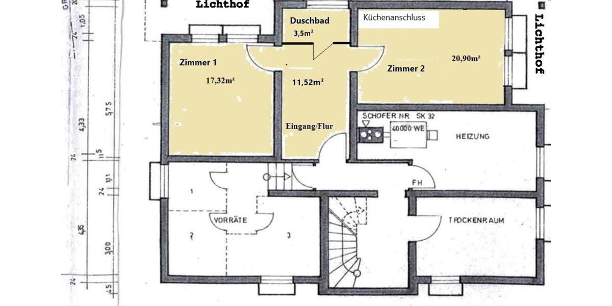 Erdgeschoßwohnung Steinheim an der Murr - 6 Zimmer, 174 m&sup2;, 2.000&euro; | Angebot:25923488