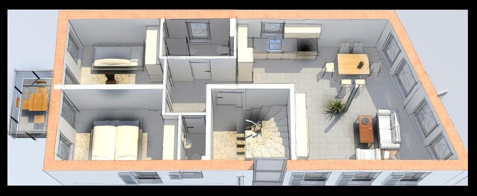 Etagenwohnung Böblingen Dagersheim - 3 Zimmer, 70 m&sup2;, 1.200&euro; | Angebot:27545196