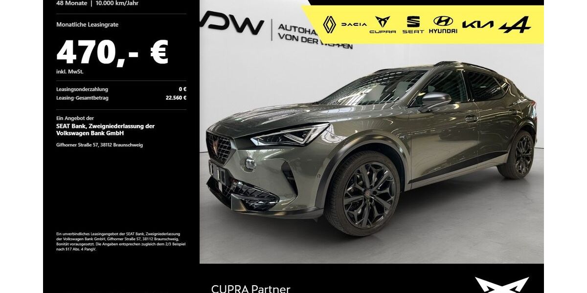 Cupra Formentor 67.300 km 30.780 &euro; Heilbronn 74076