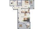 Wohnen mit Ausblick - Modernisierte 2,5-Zimmer Wohnung mit zwei Terrassen in Esslingen - 2.5 Esslingen am Neckar Oberesslingen | Angebot:27504263