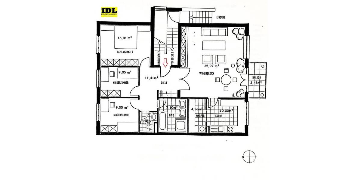 Geeignet für Selbstnutzer aber auch Kapitalanleger - Etagenwohnung Böblingen | Angebot:25822135