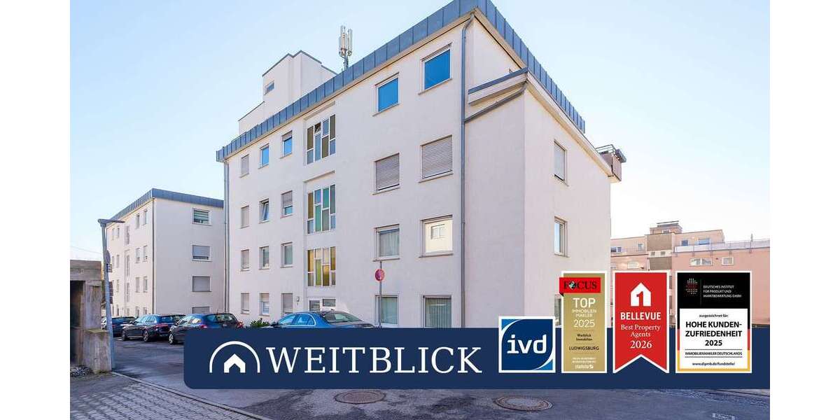 Etagenwohnung Leonberg - 2 Zimmer, 42 m&sup2;, 139.000&euro; | Angebot:25088702
