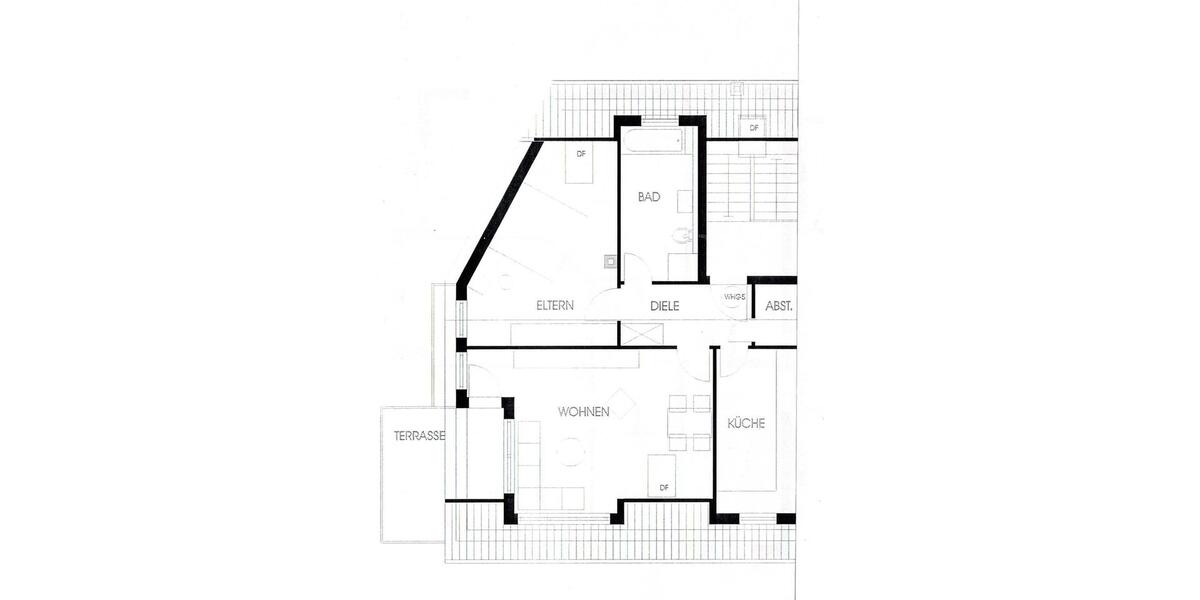 Dachgeschoßwohnung Waiblingen Beinstein - 2 Zimmer, 69 m&sup2;, 950&euro; | Angebot:27583925