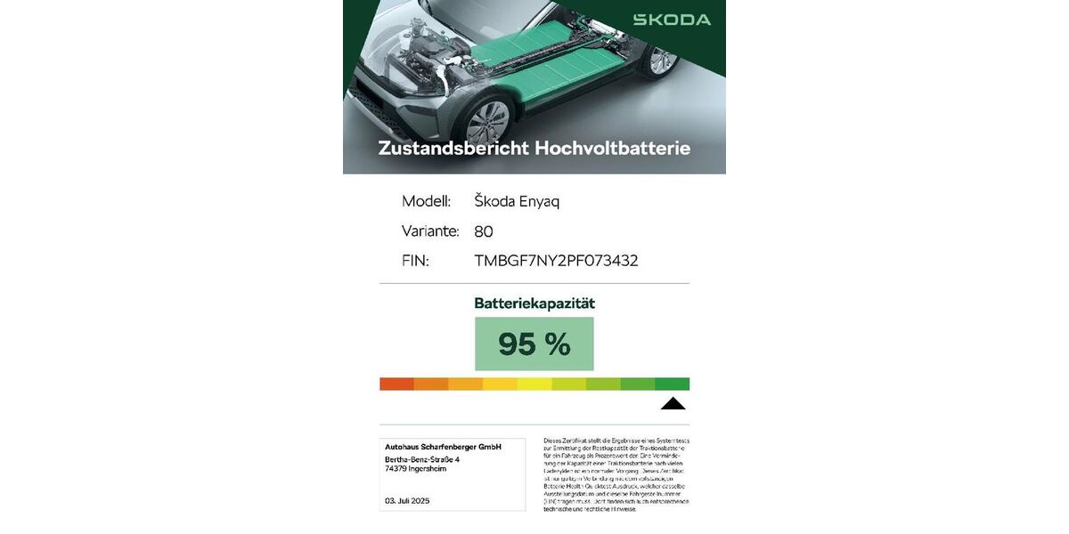 Skoda Enyaq 35.500 km 37.888 &euro; Ingersheim 74379