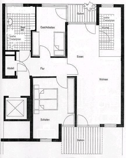 Etagenwohnung Leingarten - 3.5 Zimmer, 85 m&sup2;, 349.000&euro; | Angebot:26927349