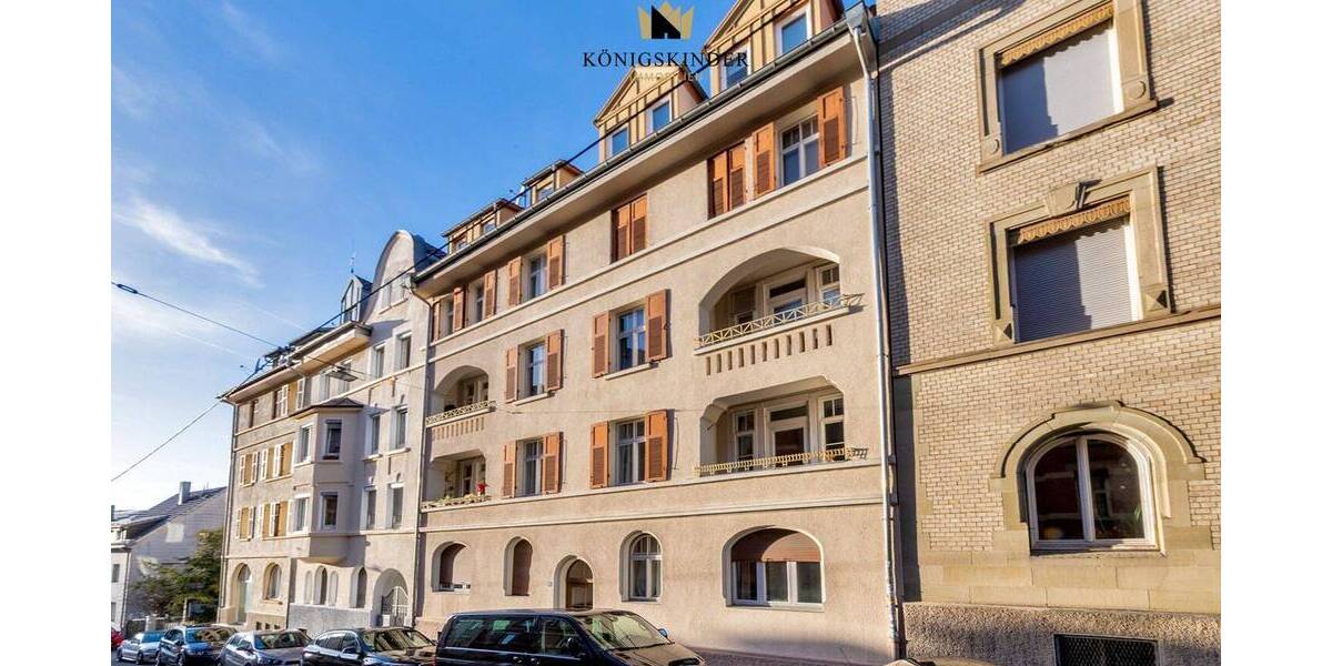 Etagenwohnung Stuttgart / Heslach Süd - 3 Zimmer, 46 m&sup2;, 179.500&euro; | Angebot:26064700