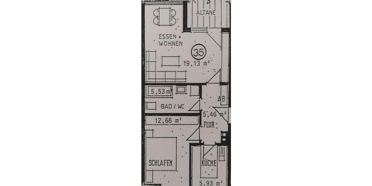 Etagenwohnung Schorndorf - 2 Zimmer, 52 m&sup2;, 1.050&euro; | Angebot:25945575