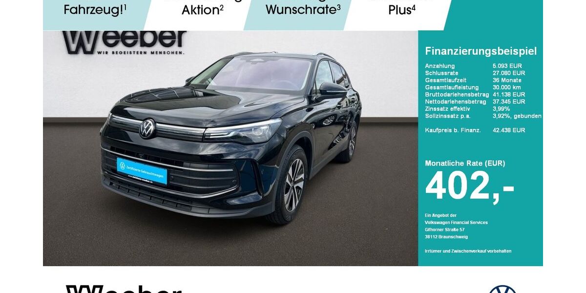 VW Tiguan 14.867 km 42.438 &euro; Weil der Stadt 71263