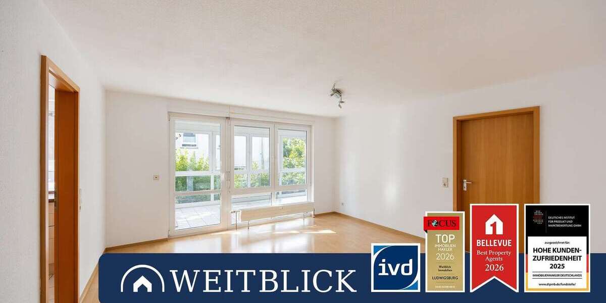 Etagenwohnung Asperg - 3.5 Zimmer, 69 m&sup2;, 299.000&euro; | Angebot:27208500