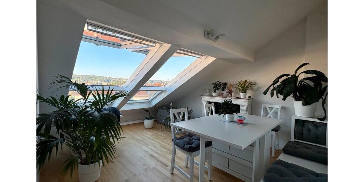 Dachgeschoßwohnung Stuttgart Stuttgart-West - 3 Zimmer, 72 m&sup2;, 599.000&euro; | Angebot:25611761
