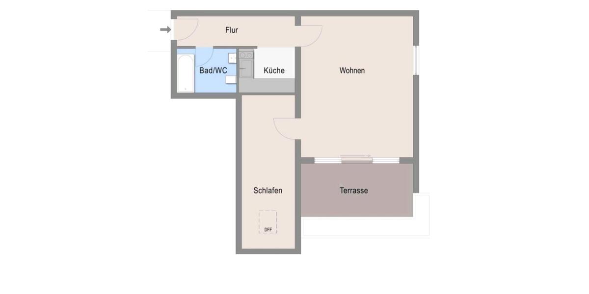 Etagenwohnung Lauffen am Neckar - 2 Zimmer, 63 m&sup2;, 820&euro; | Angebot:26337379