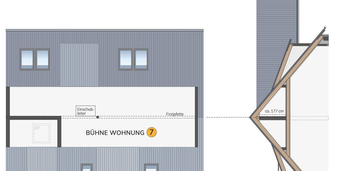 Etagenwohnung Marbach am Neckar Rielingshausen - 3 Zimmer, 85 m&sup2;, 449.900&euro; | Angebot:25743734