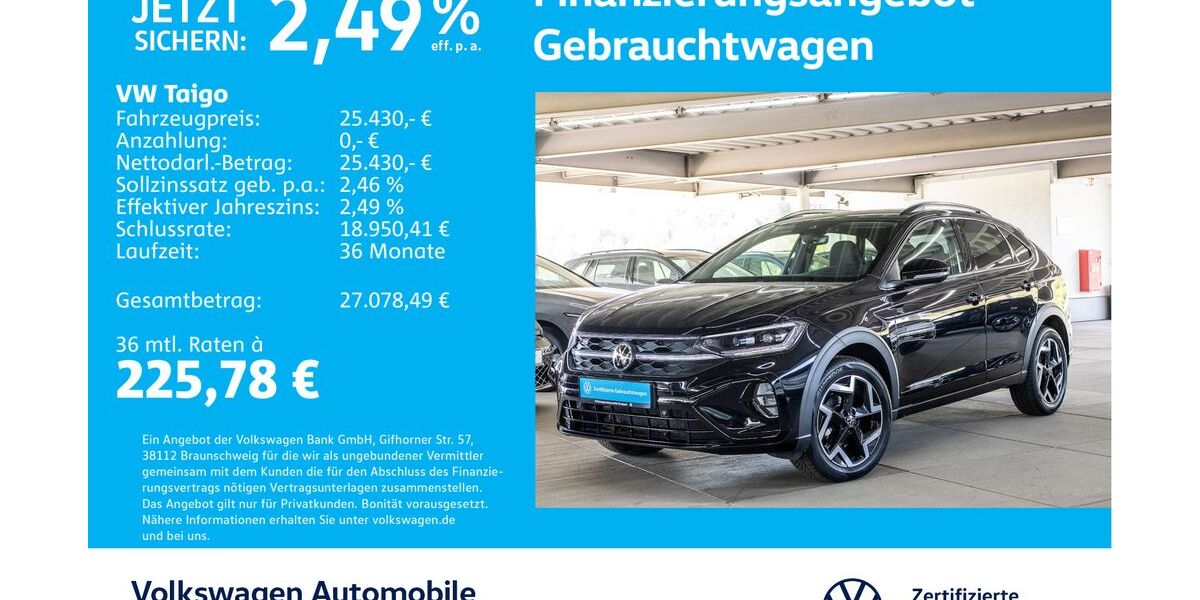 VW Taigo 23.120 km 25.430 &euro; Stuttgart-Wangen 70188