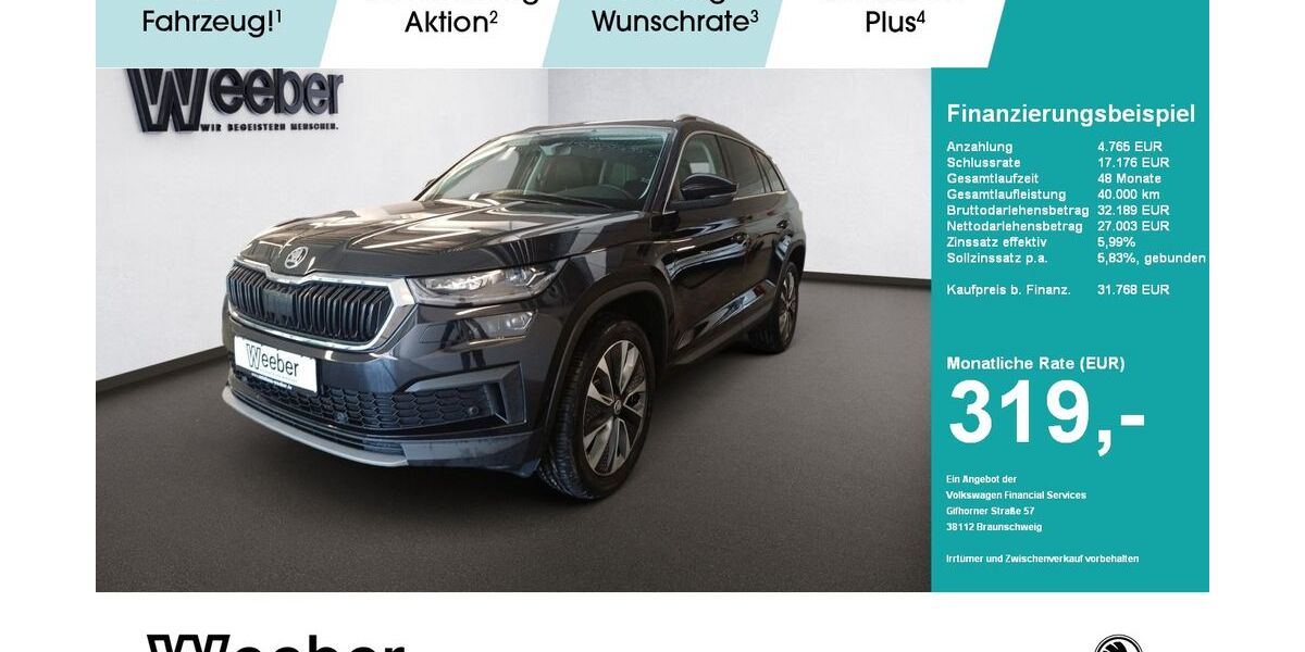 Skoda Kodiaq 99.103 km 31.468 &euro; Leonberg 71229