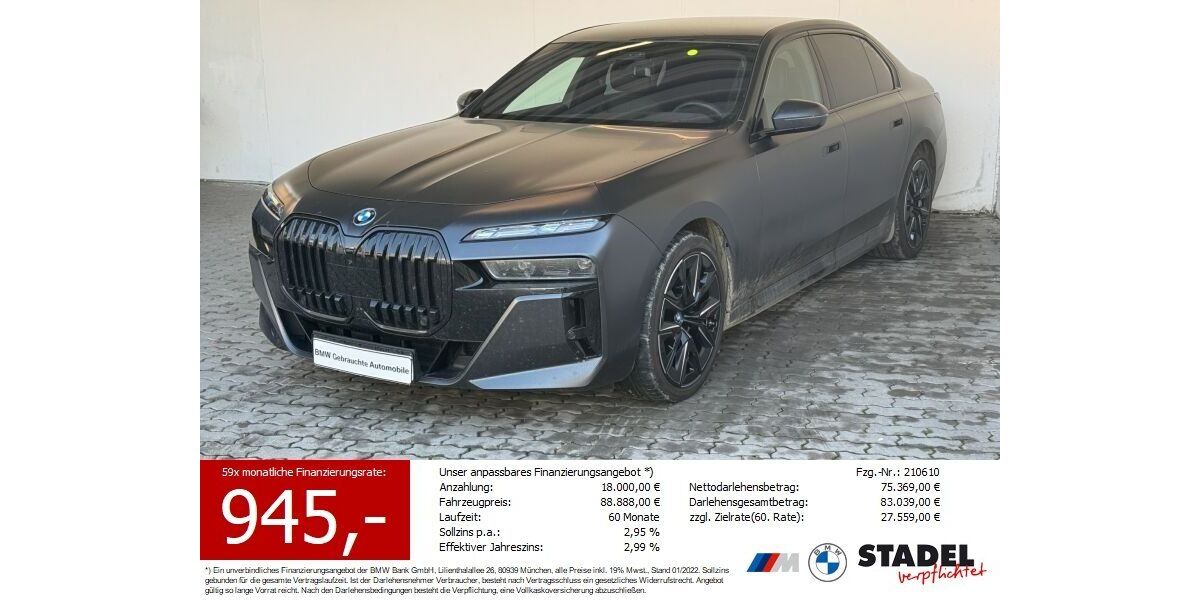 BMW i7 35.464 km 85.437 &euro; Heilbronn 74074