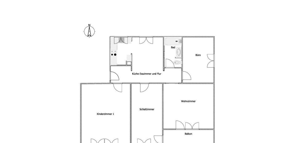 Erdgeschoßwohnung Sachsenheim - 4.5 Zimmer, 101 m&sup2;, 369.000&euro; | Angebot:27191562