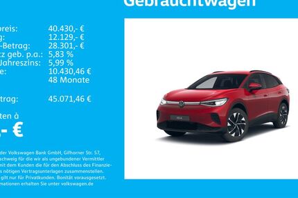VW ID.4 8.526 km 40.930 &euro; Stuttgart-Wangen 70188