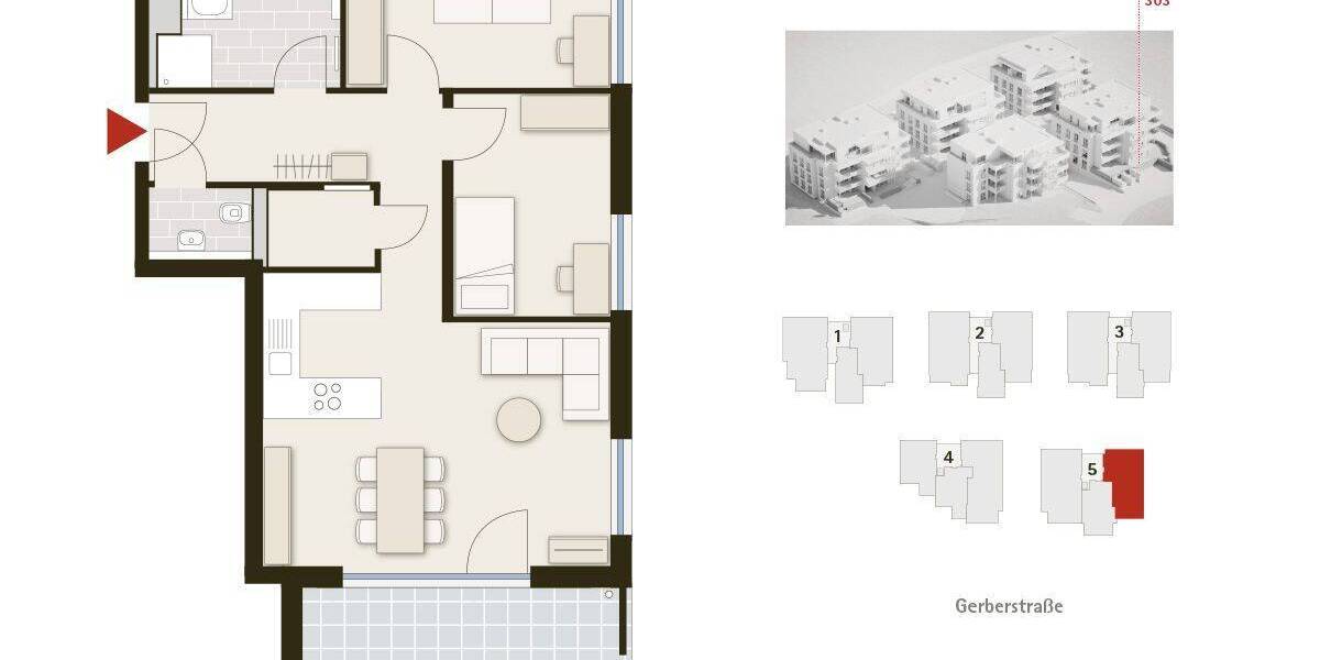 Etagenwohnung Winnenden - 3 Zimmer, 80 m&sup2;, 515.000&euro; | Angebot:25929849