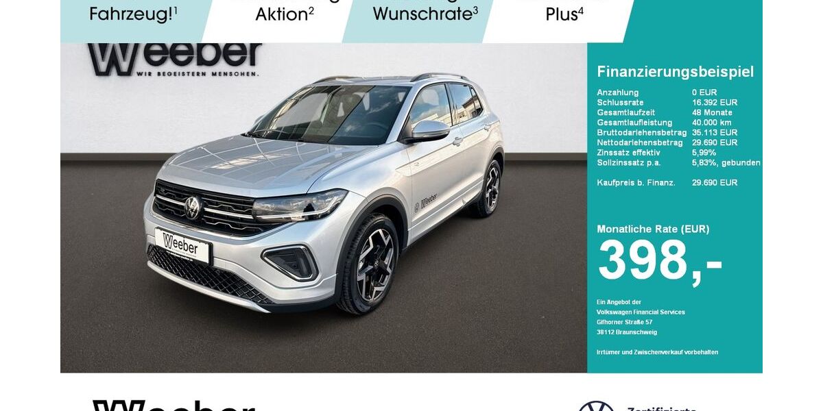 VW T-Cross 1.015 km 29.690 &euro; Weil der Stadt 71263