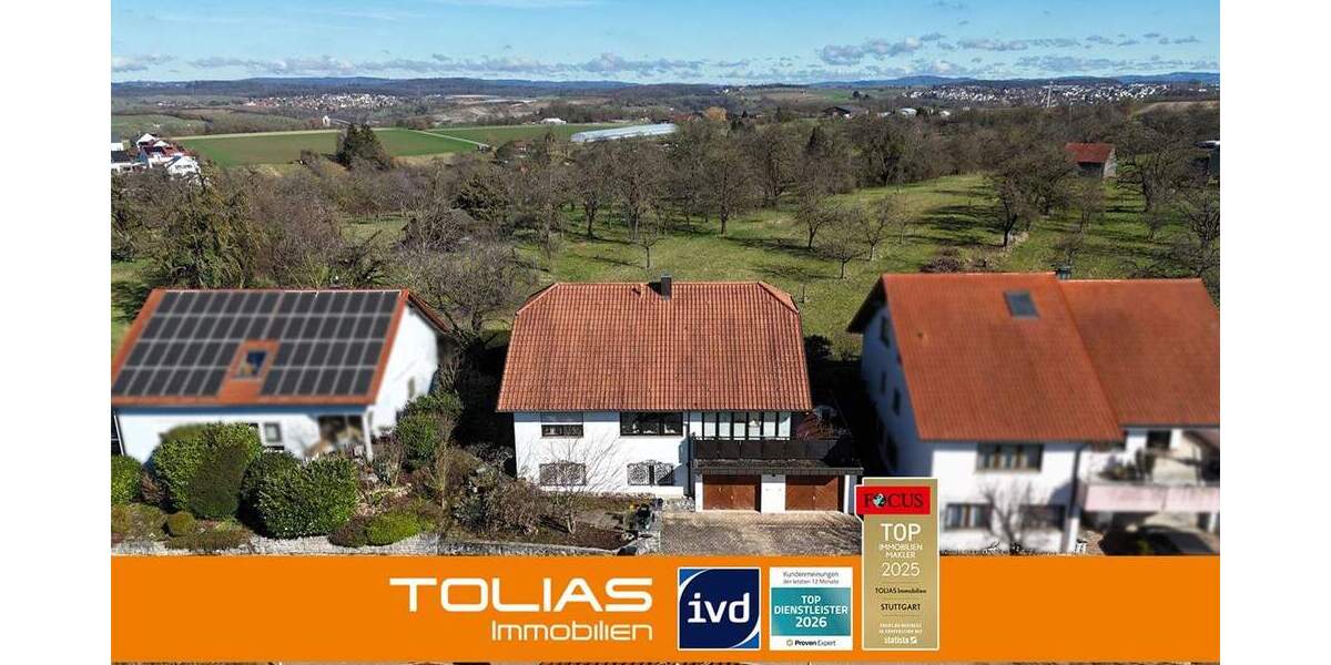 Einfamilienhaus Erdmannhausen - 6 Zimmer, 192 m&sup2;, 778.000&euro; | Angebot:25680033