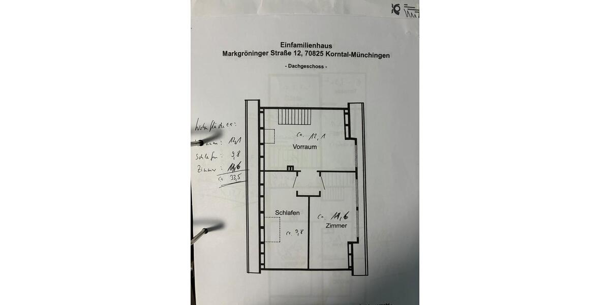 Einfamilienhaus Korntal-Münchingen Münchingen - 5 Zimmer, 105 m&sup2;, 295.000&euro; | Angebot:26891041