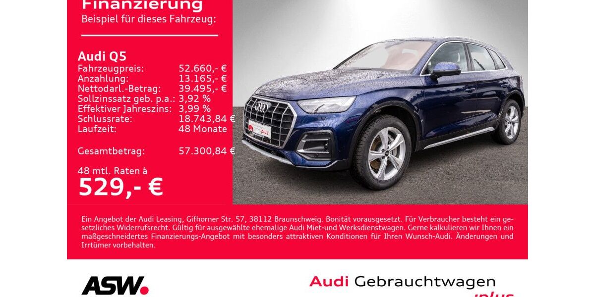 Audi Q5 12.600 km 52.660 &euro; Heilbronn 74074