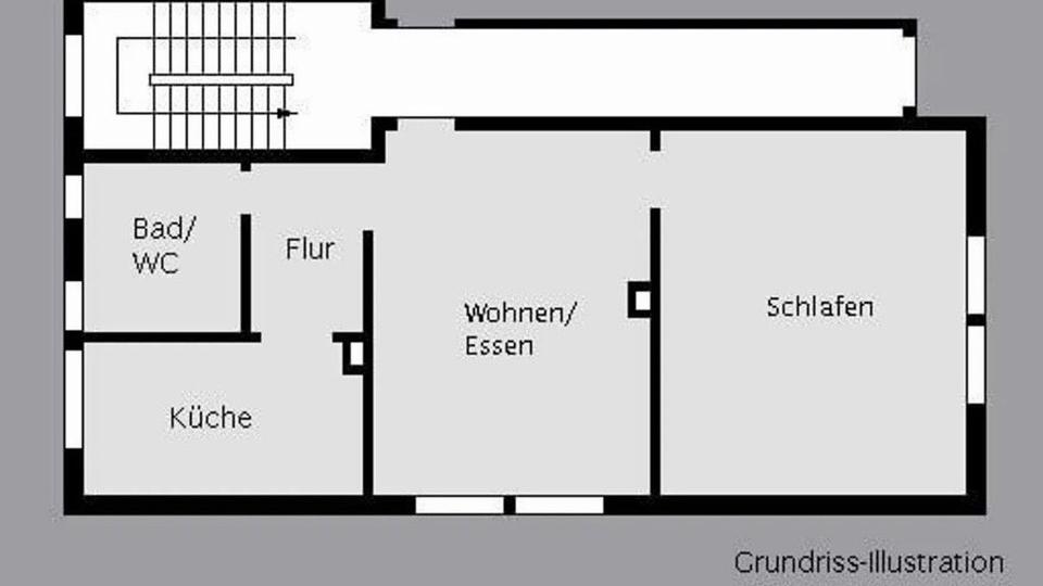 Erdgeschoßwohnung Stuttgart Stuttgart-West - 2 Zimmer, 62 m&sup2;, 1.150&euro; | Angebot:25920933