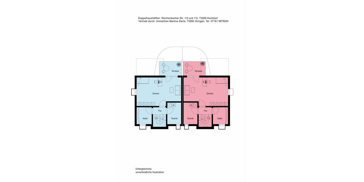 Doppelhaushälfte Hochdorf - 5 Zimmer, 150 m&sup2;, 769.000&euro; | Angebot:25738572