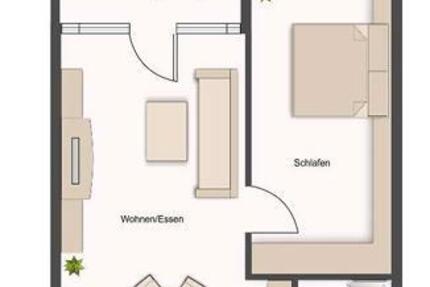 Wohnung Ludwigsburg - 2 Zimmer, 55 m&sup2;, 955&euro; | Angebot:27587596