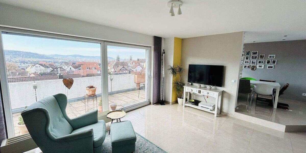 Etagenwohnung Remshalden Grunbach - 4 Zimmer, 109 m&sup2;, 398.000&euro; | Angebot:25724289