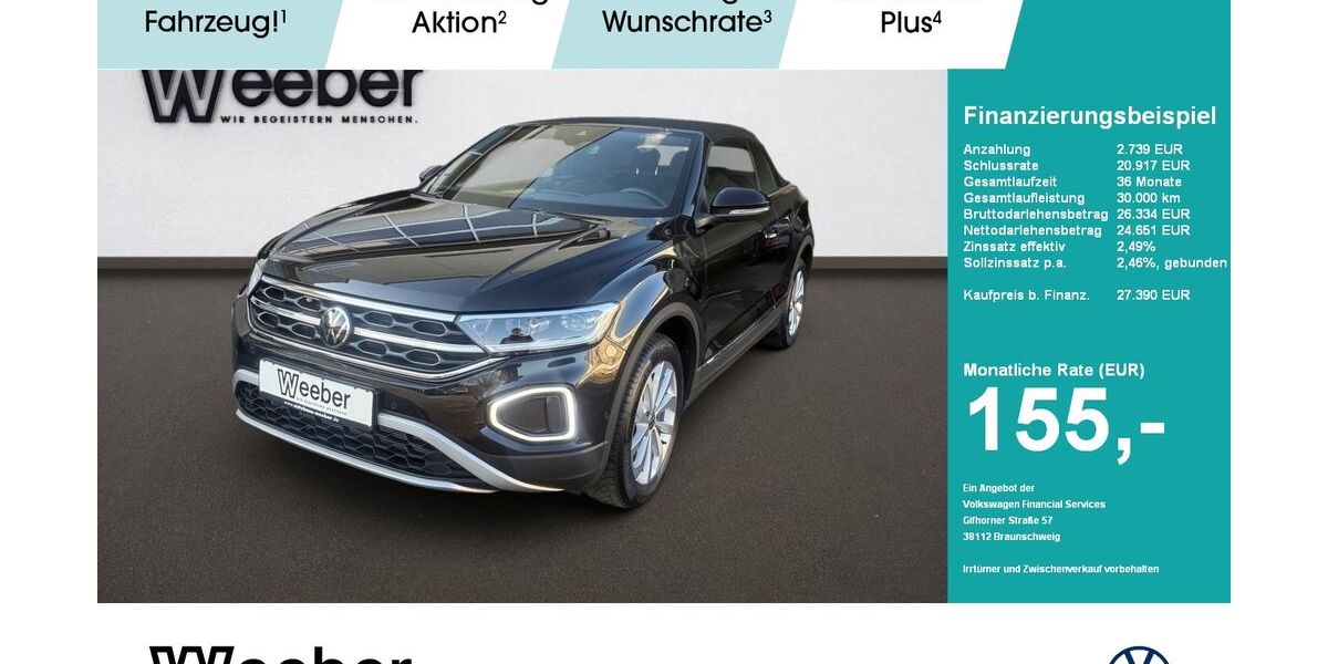VW T-Roc 6.676 km 26.650 &euro; Weil der Stadt 71263