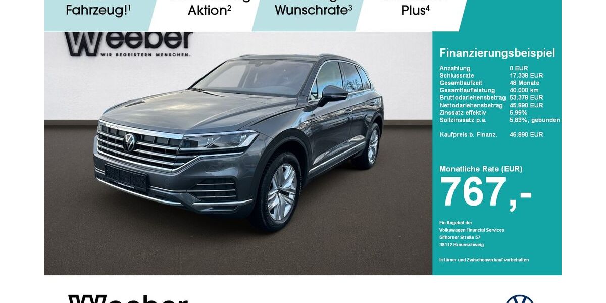 VW Touareg 58.042 km 44.550 &euro; Weil der Stadt 71263