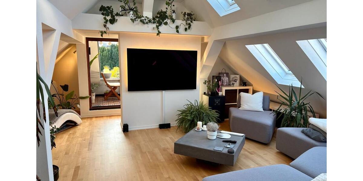 Dachgeschoßwohnung Stuttgart Stuttgart-West - 3 Zimmer, 72 m&sup2;, 599.000&euro; | Angebot:25611761