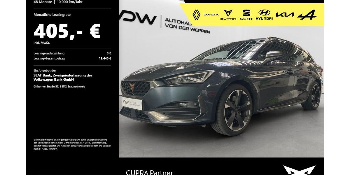 Cupra Leon 71.700 km 25.880 &euro; Heilbronn 74076