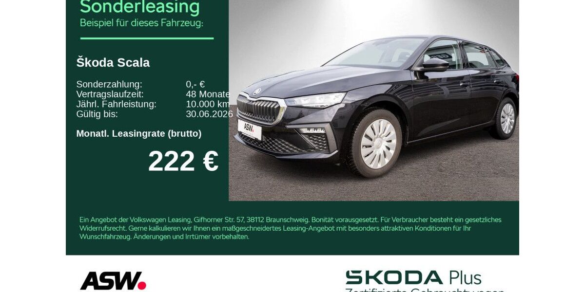 Skoda Scala 24.500 km 21.790 &euro; Heilbronn 74076