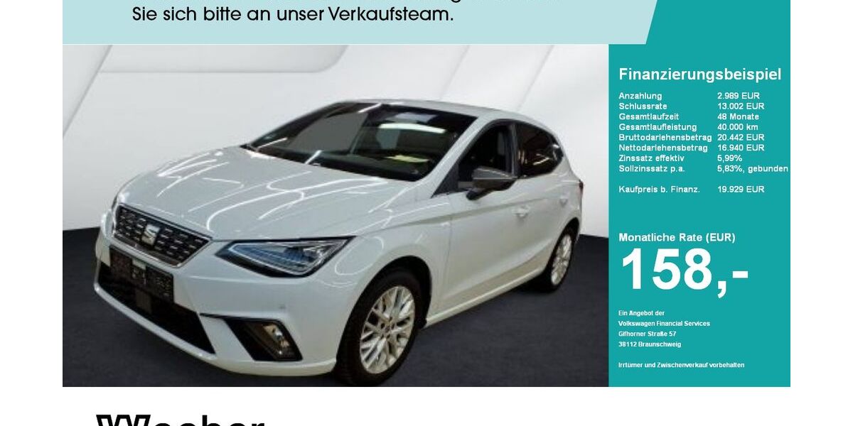 Seat Ibiza 21.821 km 19.819 &euro; Weil der Stadt 71263
