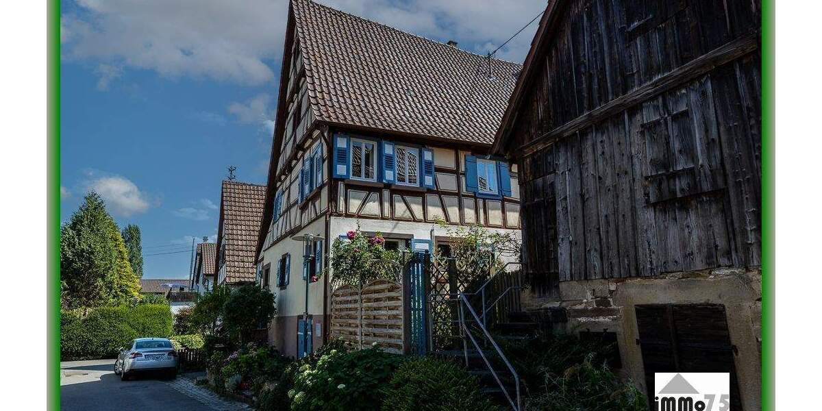 Bauernhaus, Landhaus Vaihingen/Enz - Teilort Ensingen - 8 Zimmer, 160 m&sup2;, 349.000&euro; | Angebot:25694842
