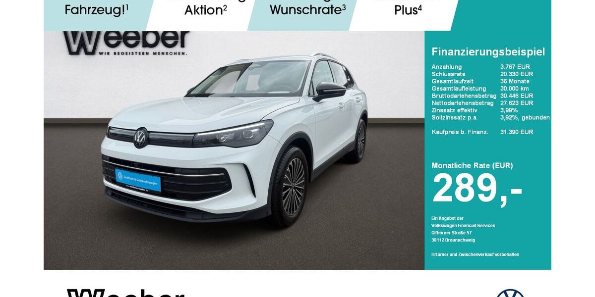 VW Tiguan 16.572 km 31.390 &euro; Weil der Stadt 71263