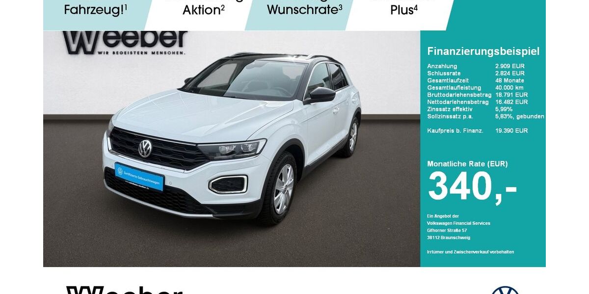 VW T-Roc 100.491 km 19.280 &euro; Weil der Stadt 71263