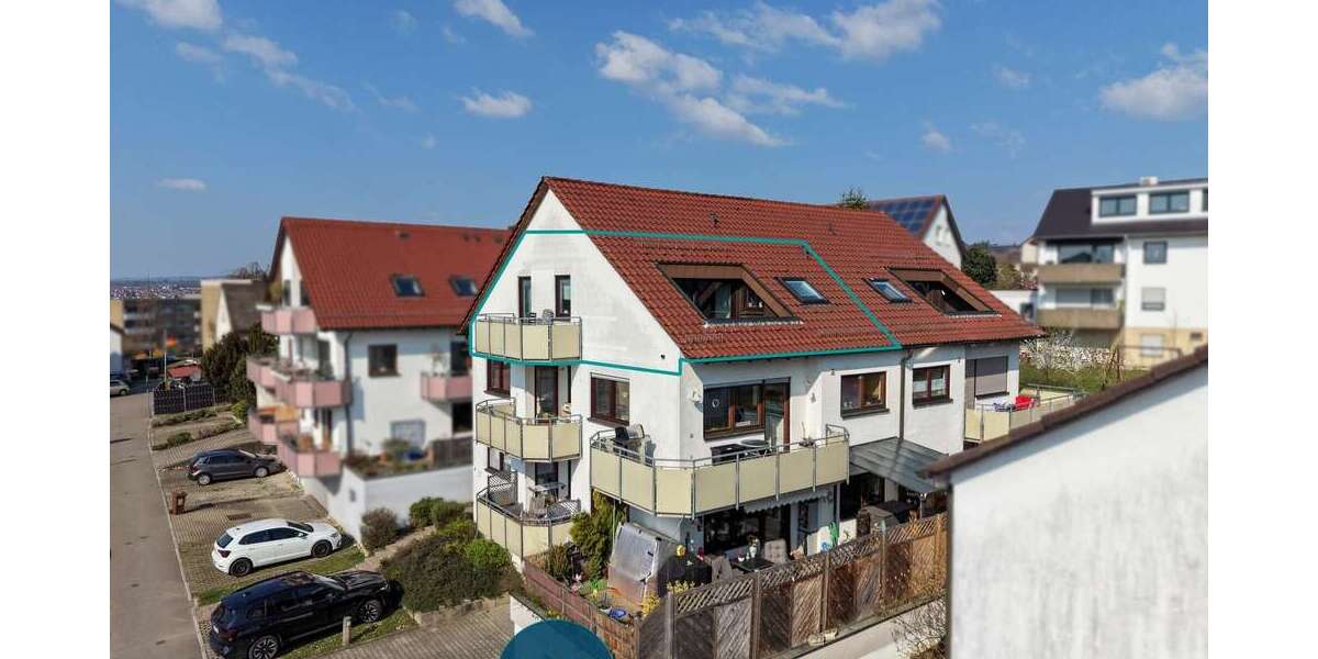 Etagenwohnung Wendlingen am Neckar - 2 Zimmer, 57 m&sup2;, 226.600&euro; | Angebot:26531217