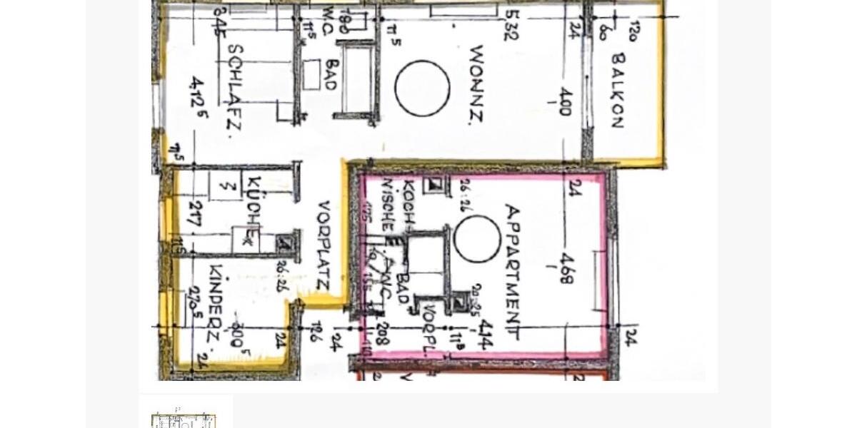 Etagenwohnung Waiblingen - 3 Zimmer, 68 m&sup2;, 1.100&euro; | Angebot:27554713
