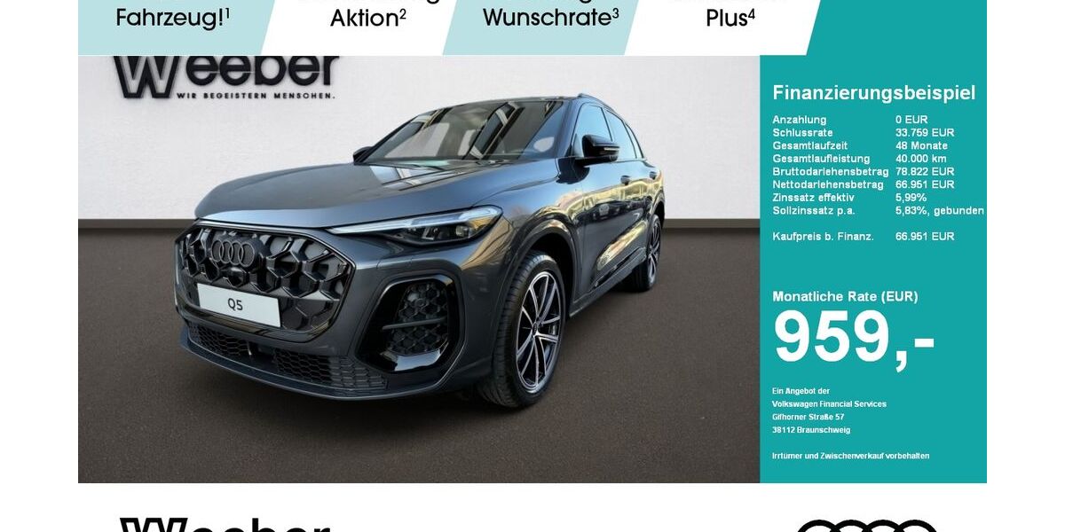 Audi Q5 2.500 km 65.419 &euro; Weil der Stadt 71263